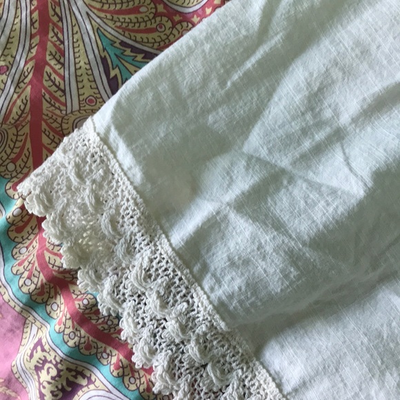 cream dressy tank - Picture 2 of 5